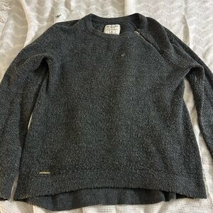 Abercrombie & Fitch Charcoal Knit Sweater